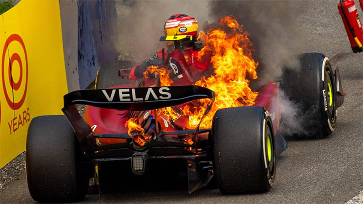 Kết quả F1 Grand Prix Áo mới nhất 11/7: Sainz suýt hóa người lửa, Leclerc về nhất khó tin