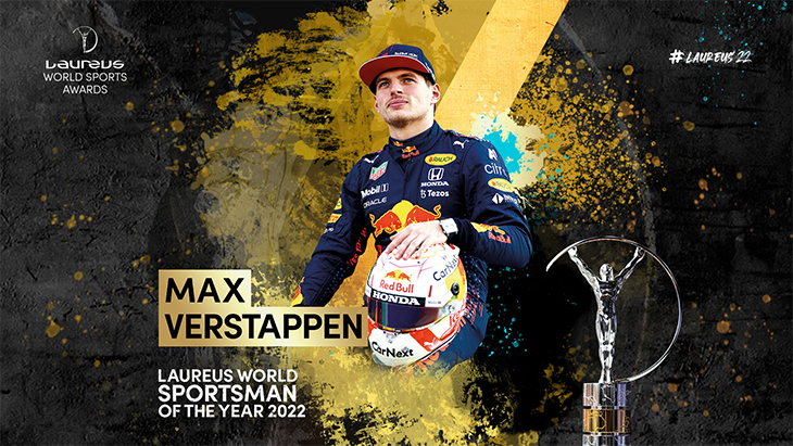 Tay đua F1 Verstappen thắng giải Oscar thể thao Laureus 