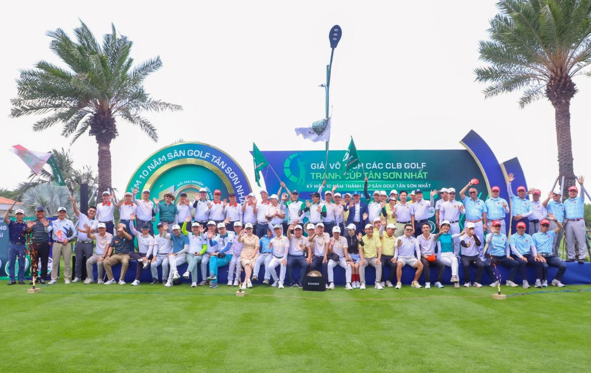 Vòng bảng Giải vô địch các CLB golf tranh cúp Tân Sơn Nhất 2025 thành công rực rỡ