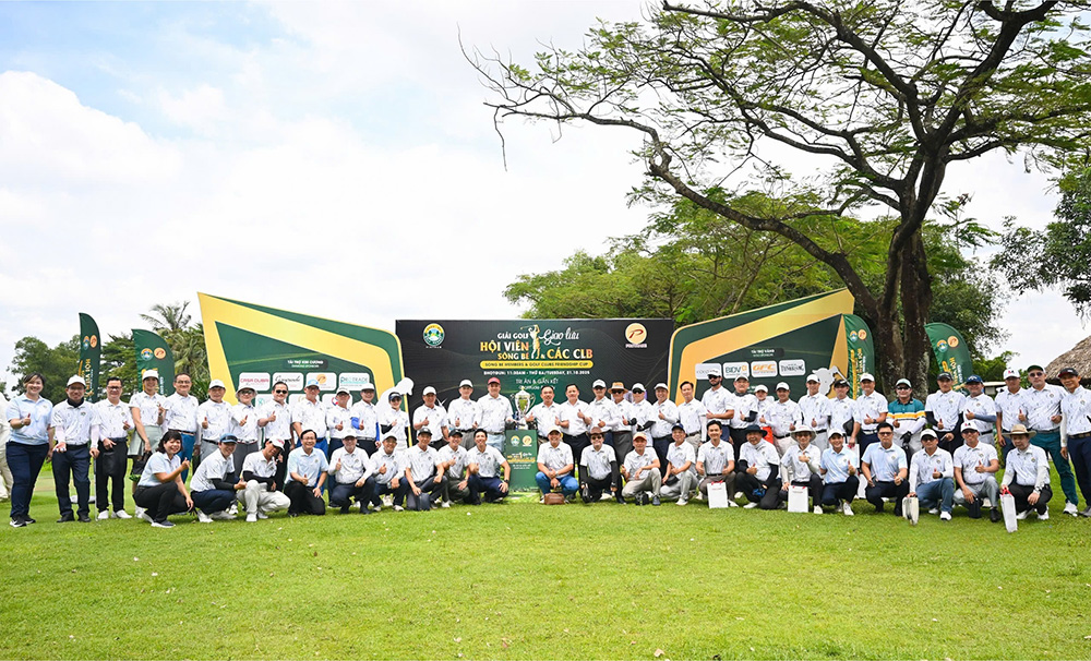 216 Golfer tranh tài tại Giải Golf Giao Lưu Hội Viên Sông Bé và Các Câu Lạc Bộ