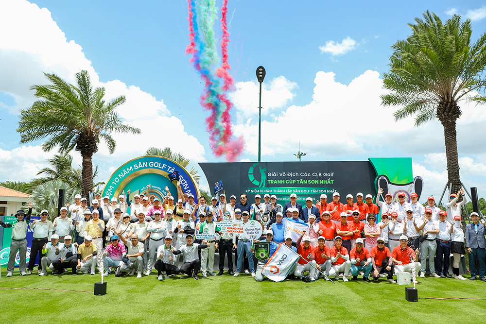 Lộ diện 8 CLB vào Chung kết Giải Vô địch Các CLB Golf Tranh Cúp Tân Sơn Nhất 2025