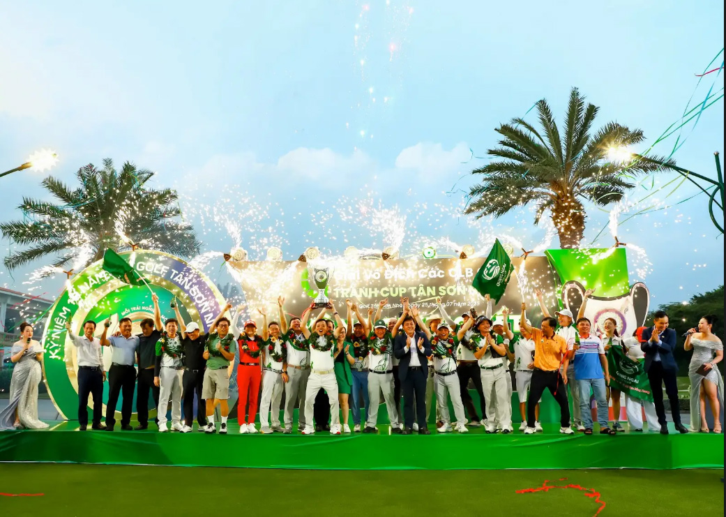 Giải Vô Địch Các CLB Golf Tranh Cúp Tân Sơn Nhất 2025: CLB Golf Quảng Ngãi chiến thắng thuyết phục
