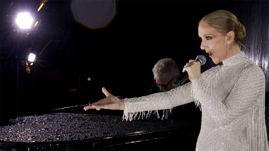 Sự trở lại của Celine Dion mang đến cảm xúc mới cho "Ngợi ca tình yêu" trong lễ khai mạc Olympic Paris 2024