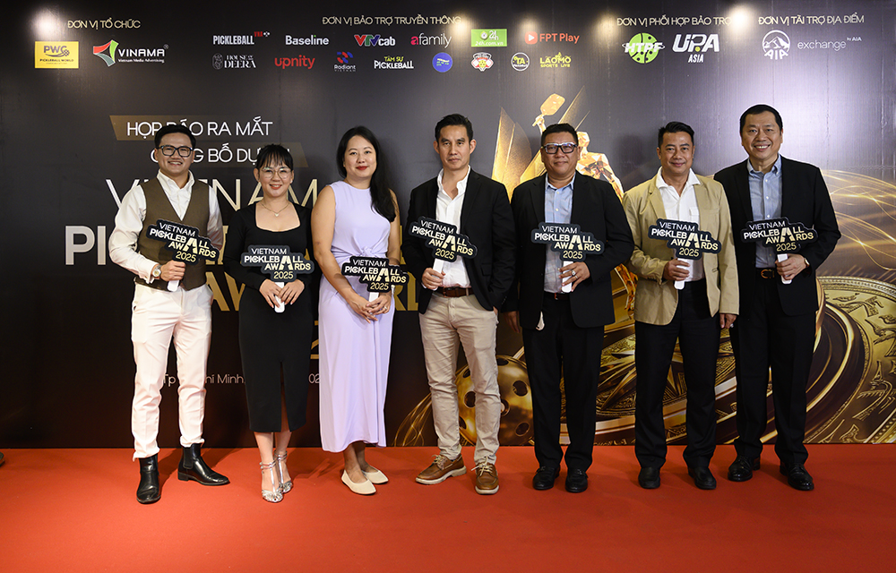 Ra mắt Vietnam Pickleball Awards 2025: Giải thưởng tôn vinh cộng đồng quy mô toàn quốc Ra mắt Vietnam Pickleball Awards 2025: Giải thưởng tôn vinh cộng đồng quy mô toàn quốc