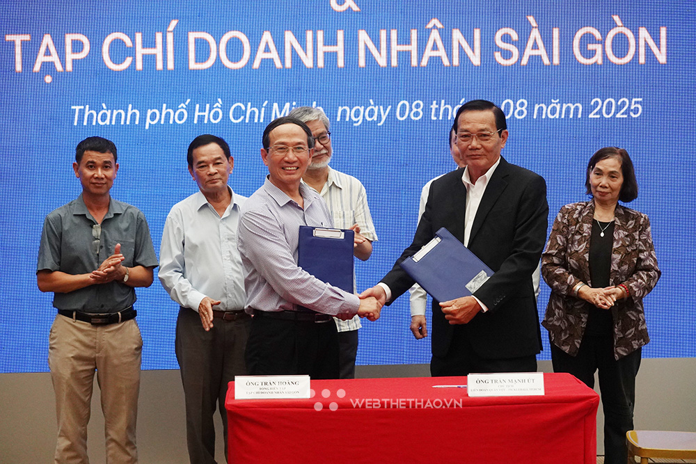 Tạp chí Doanh nhân Sài Gòn ký kết hợp tác với Liên đoàn Quần vợt và Pickleball TP.Hồ Chí Minh