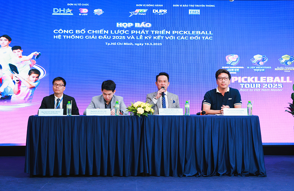 Chiến lược ph&aacute;t triển hệ sinh th&aacute;i Pickleball D-Joy v&agrave; hệ thống giải đấu Pickleball D-Joy 2025 