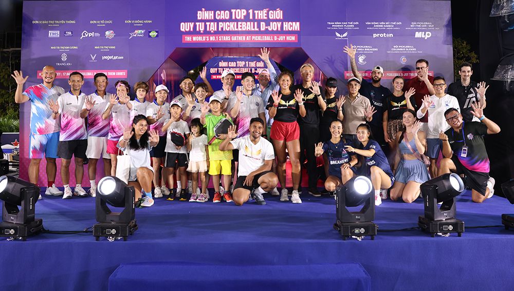 Rise With The Flames: Các tay vợt pickleball hàng đầu thế giới quy tụ tại TPHCM