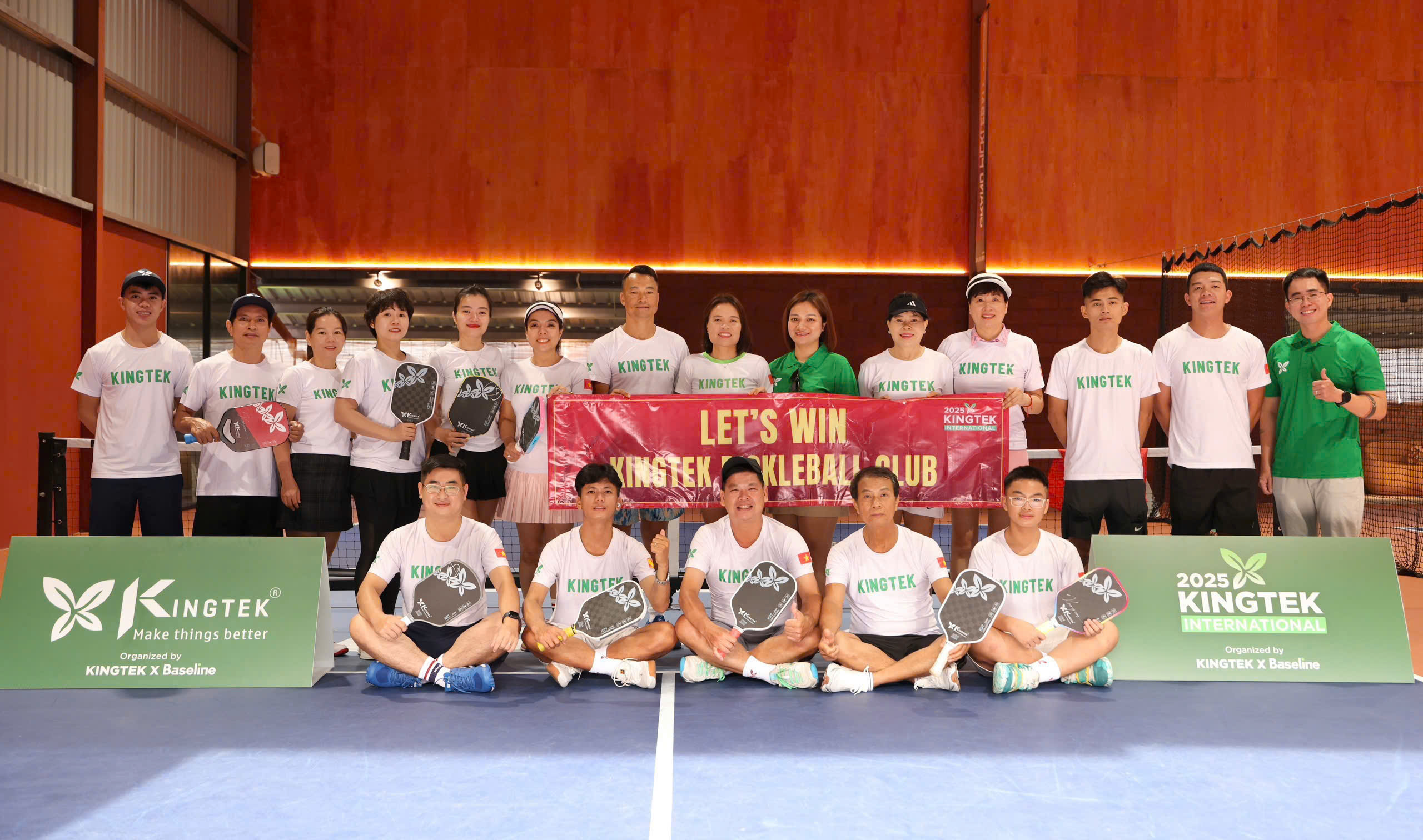 Mãn nhãn với những màn tranh tài ở giải Pickleball Kingtek Internationl 2025
