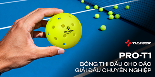 Thunder tiên phong trong lĩnh vực pickleball tại Việt Nam