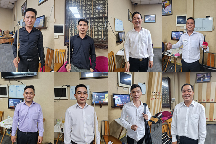 Xác định 8 tay cơ giành suất tranh tài tại giải Billiard Carom 3 băng TPHCM World Cup 2022
