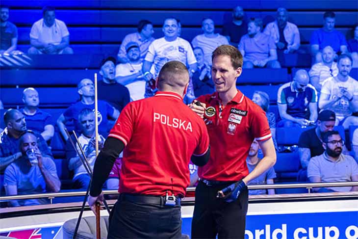 Kết quả World Cup of Pool 2022 mới nhất 16/6: Châu Âu lấn lướt trước ngày Việt Nam thi đấu Kết quả World Cup of Pool 2022 mới nhất 16/6: Châu Âu lấn lướt trước ngày Việt Nam thi đấu