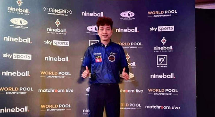 V&ocirc; địch thế giới pool 9 bi: Dương Quốc Ho&agrave;ng&nbsp;v&agrave;o v&ograve;ng 64 cơ thủ mạnh nhất