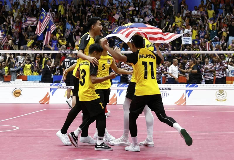 Tuyển cầu mây nam Malaysia đặt mục tiêu đánh bại đối thủ nặng ký tại SEA Games là Thái Lan