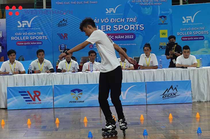 Kết quả v&ocirc; địch trẻ Roller Sports to&agrave;n quốc ng&agrave;y 26/6: Đua tốc độ ph&aacute;t triển tốt