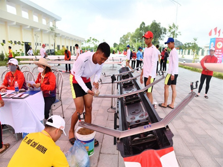 Rowing mở màn Đại hội Thể thao toàn quốc lần thứ IX Rowing mở màn Đại hội Thể thao toàn quốc lần thứ IX