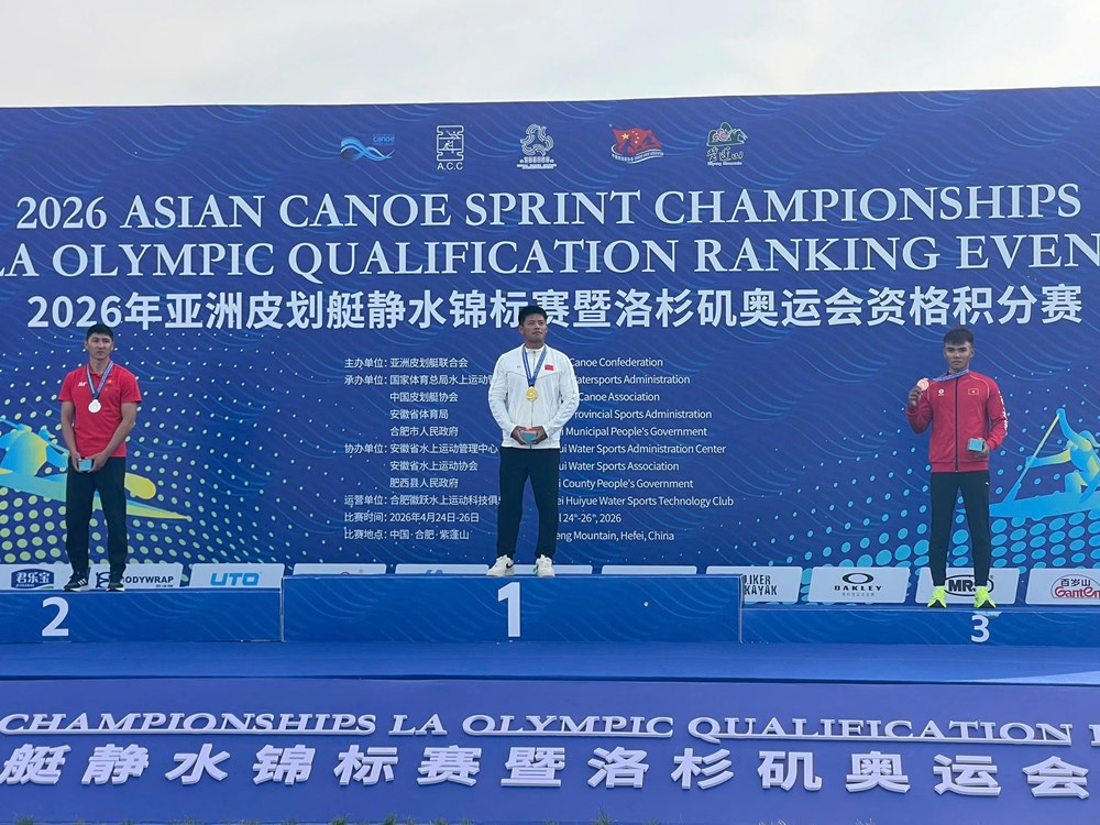 Canoeing Việt Nam bứt phá tại Giải vô địch châu Á 2026: Khi sự đầu tư trọng điểm tạo nên kỳ tích lịch sử