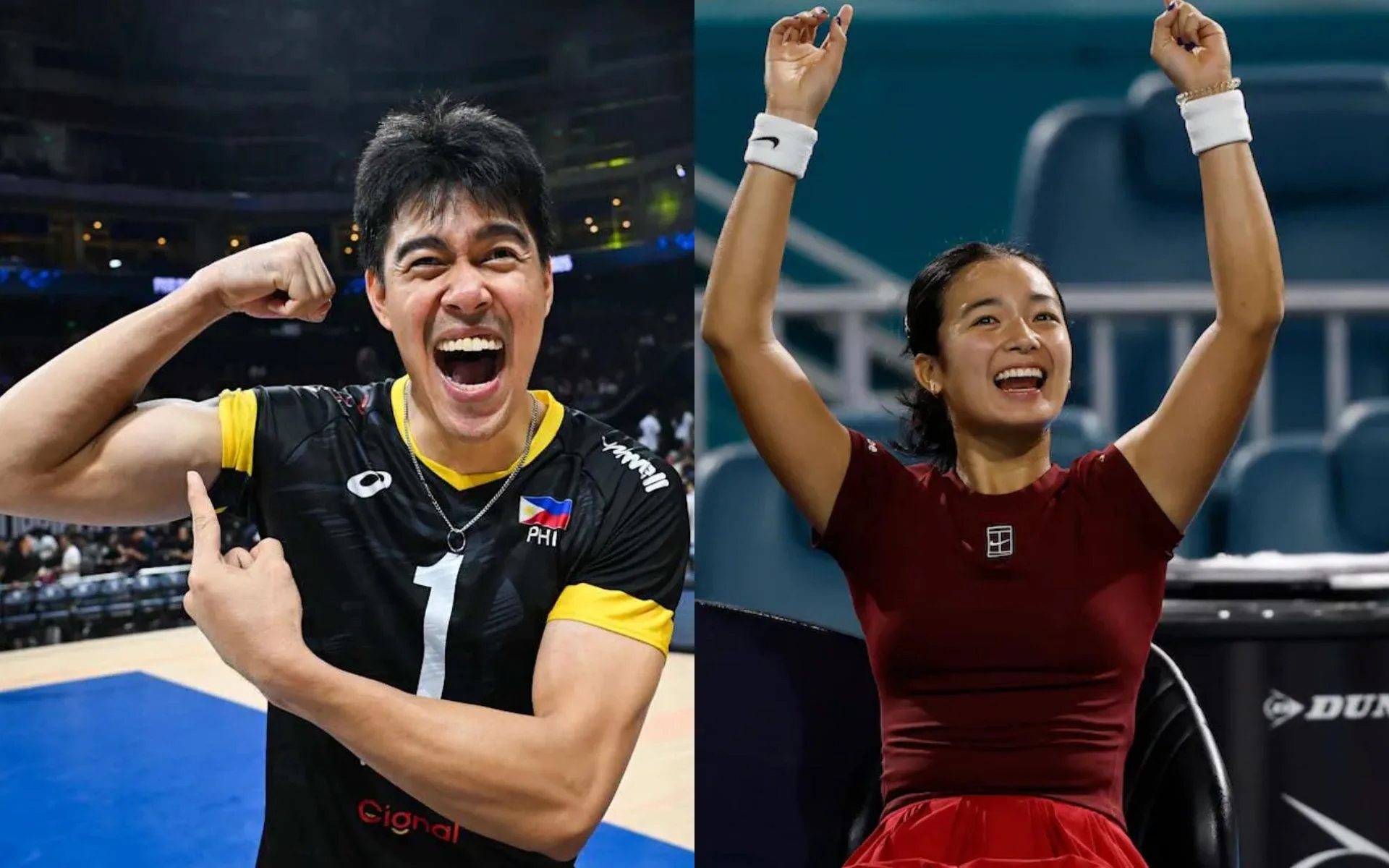 Alex Eala và Bryan Bagunas được vinh danh là những người cầm cờ cho Philippines tại SEA Games 2025