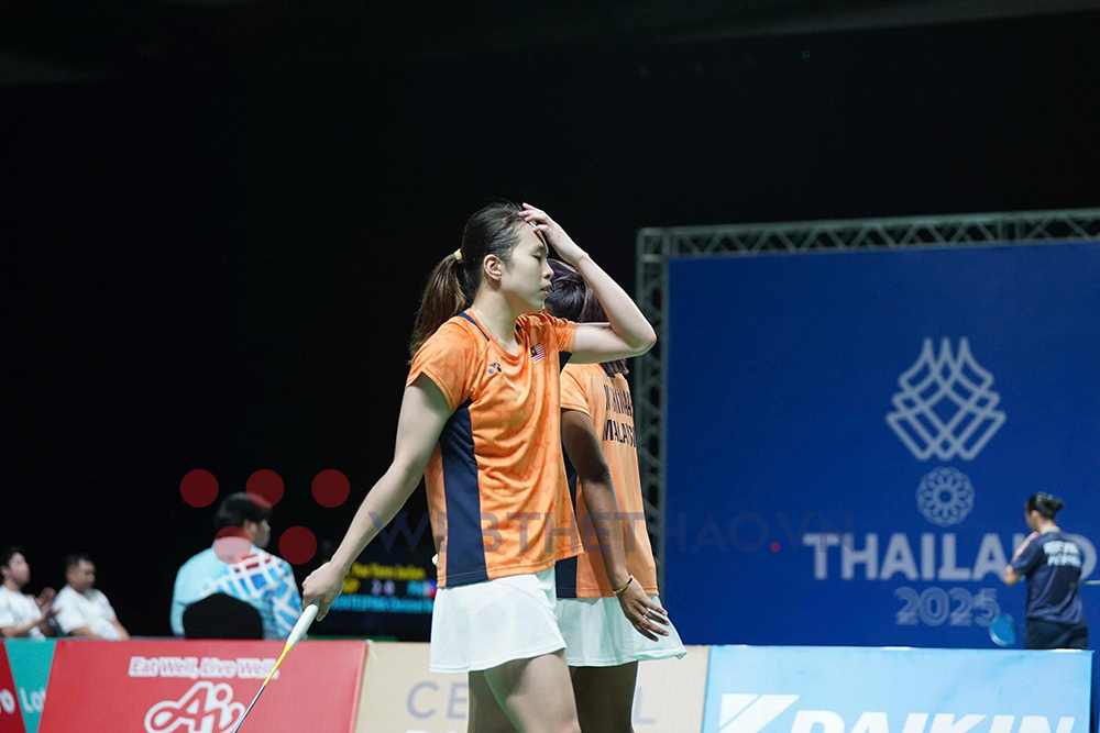 Đội tuyển cầu lông nữ Malaysia chấp nhận huy chương đồng tại SEA Games 2025