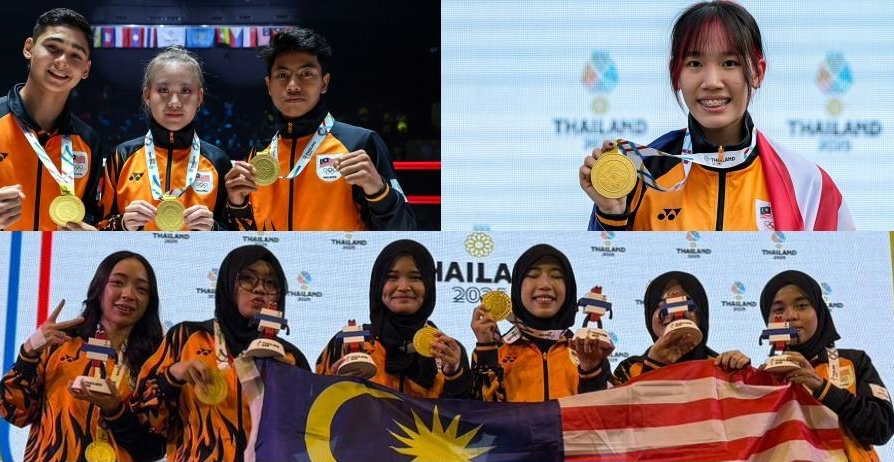Malaysia chỉ còn thiếu 8 huy chương nữa để đạt mục tiêu 200 huy chương tại SEA Games 2025