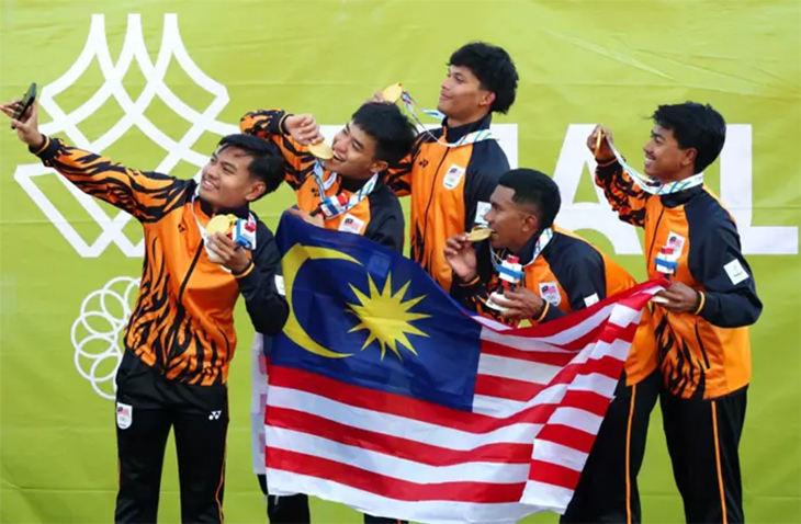 Malaysia đạt mục tiêu 200 huy chương SEA Games nhờ huy chương vàng môn đua xe đạp