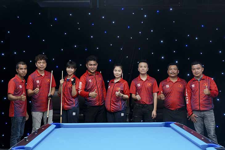 Billiards Việt Nam: Lễ xuất qu&acirc;n SEA Games trở th&agrave;nh tọa đ&agrave;m ph&aacute;t triển chuy&ecirc;n nghiệp