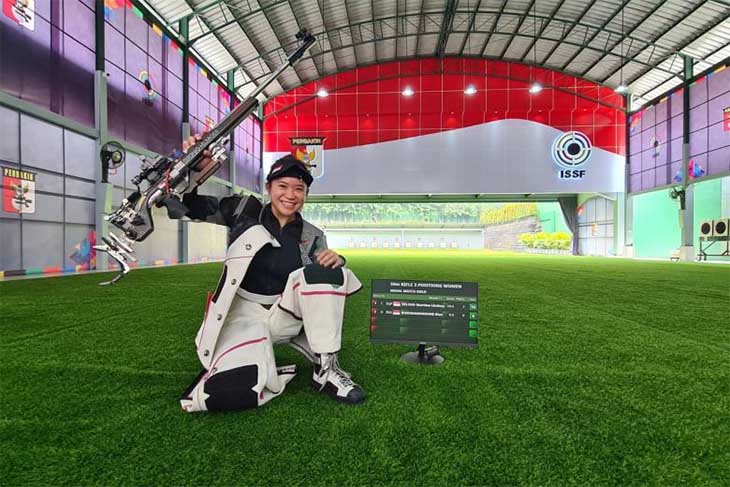 Bắn súng SEA Games: Xạ thủ Singapore Martina Veloso tự tin khi vô địch ISSF Grand Prix