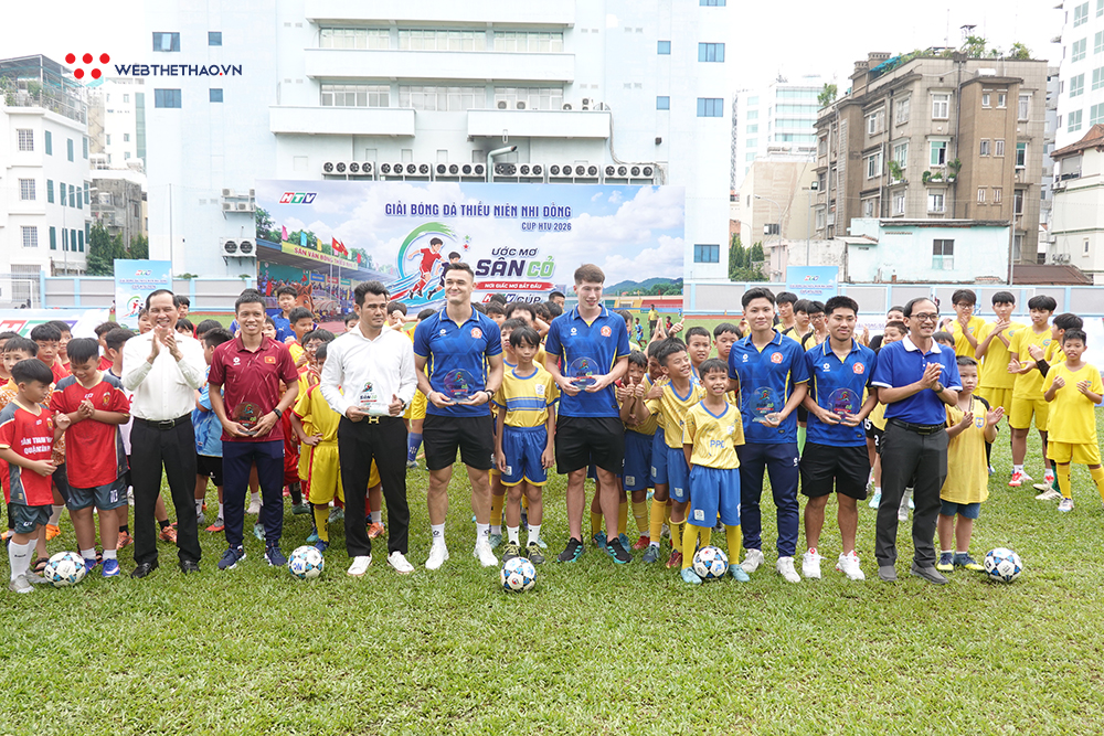 Lần đầu tiên xuất hiện Cúp HTV “Ước Mơ Sân Cỏ” 2026: Kiến tạo ngày hội bóng đá thiếu niên và nhi đồng toàn thành phố