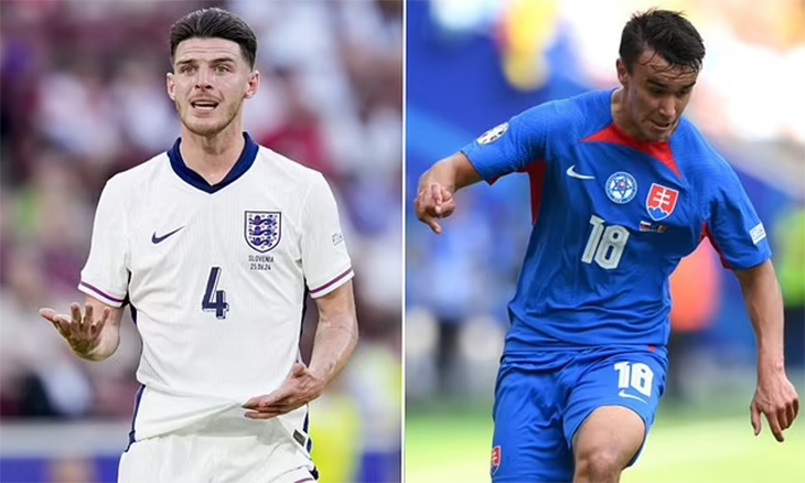 Đội hình toàn sao của tuyển Anh có giá trị gấp 8 lần đối thủ Slovakia tại Euro 2024