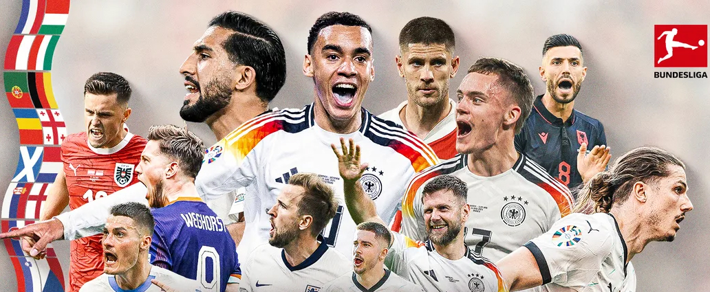 Bundesliga dẫn đầu cuộc đua Vua phá lưới và danh sách ghi bàn tại Euro 2024