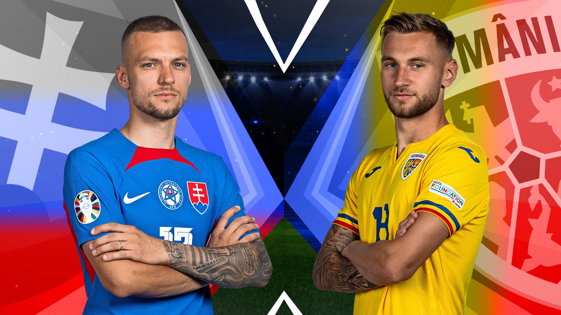 Các HLV Romania và Slovakia tránh bị lôi kéo vào ý tưởng về một trận hòa cho đôi bên cùng có lợi tại Euro 2024