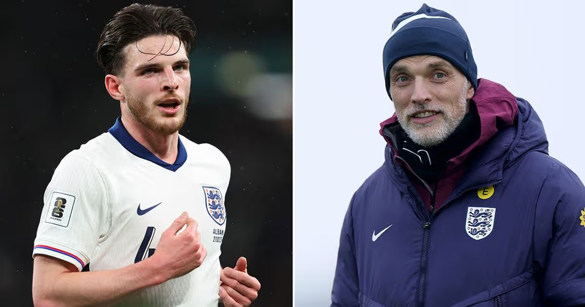 Declan Rice bất ngờ làm đội phó đội tuyển Anh