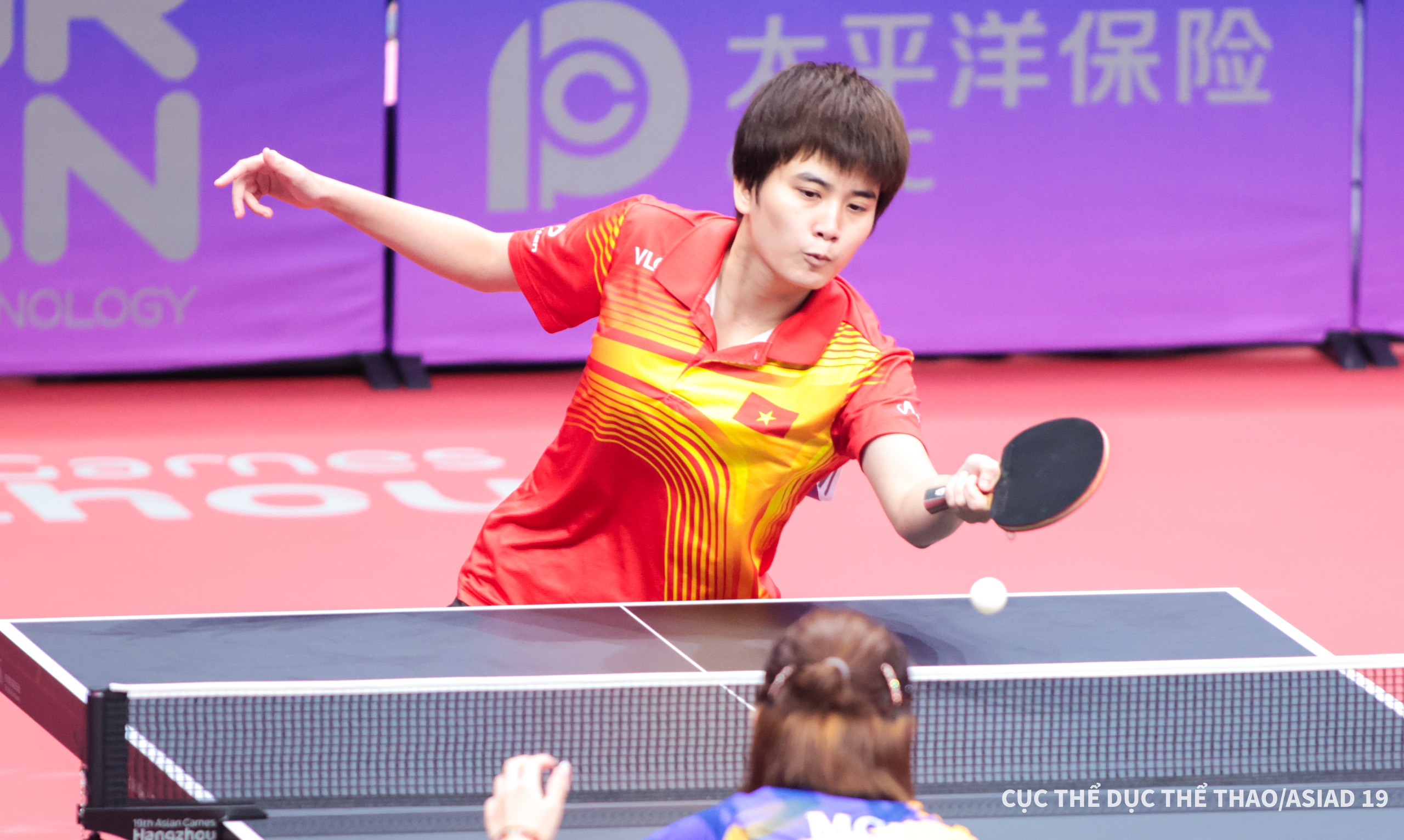 B&oacute;ng b&agrave;n Asian Games ng&agrave;y 24/9: Đồng đội nữ Việt Nam thua 3 tay vợt Trung Quốc đều thuộc Top 3 thế giới