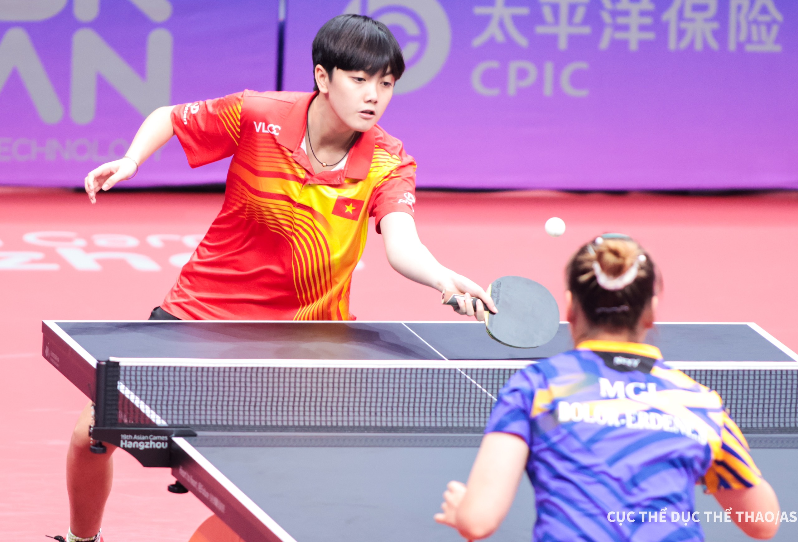 Bóng bàn Asian Games ngày 29/9: Đoàn Bá Tuấn Anh / Nguyễn Anh Tú dừng bước ở vòng 16