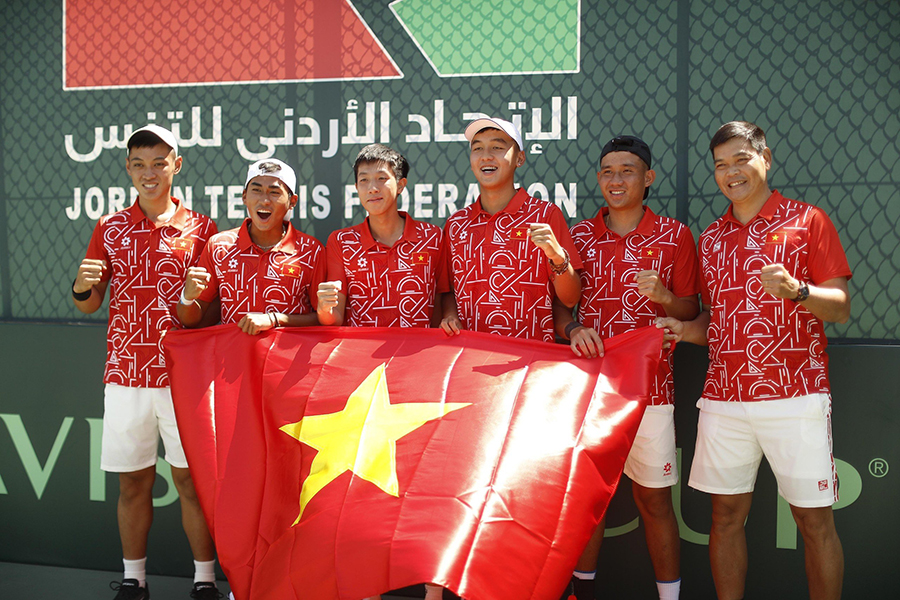 Lần đầu tiên đội hình trẻ tennis giành cơ hội thăng hạng khi gặp Malaysia tại David Cup nhóm III Lần đầu tiên đội hình trẻ tennis giành cơ hội thăng hạng khi gặp Malaysia tại David Cup nhóm III