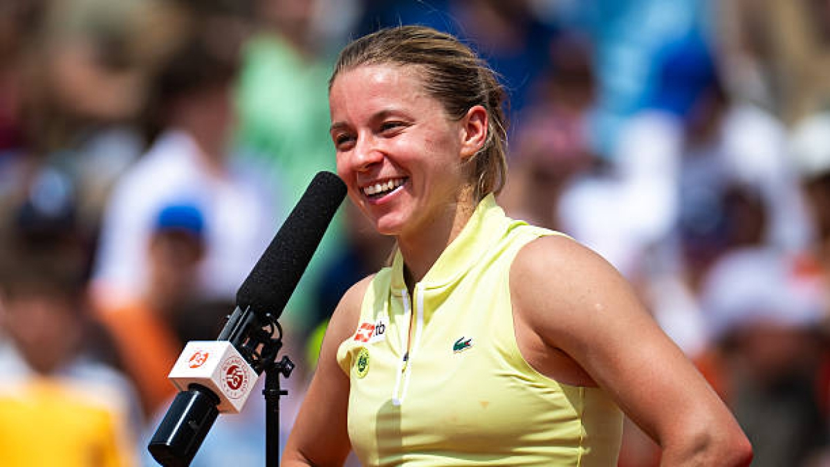 Maja Chwalinska và hành trình kỳ diệu vào chung kết Roland Garros