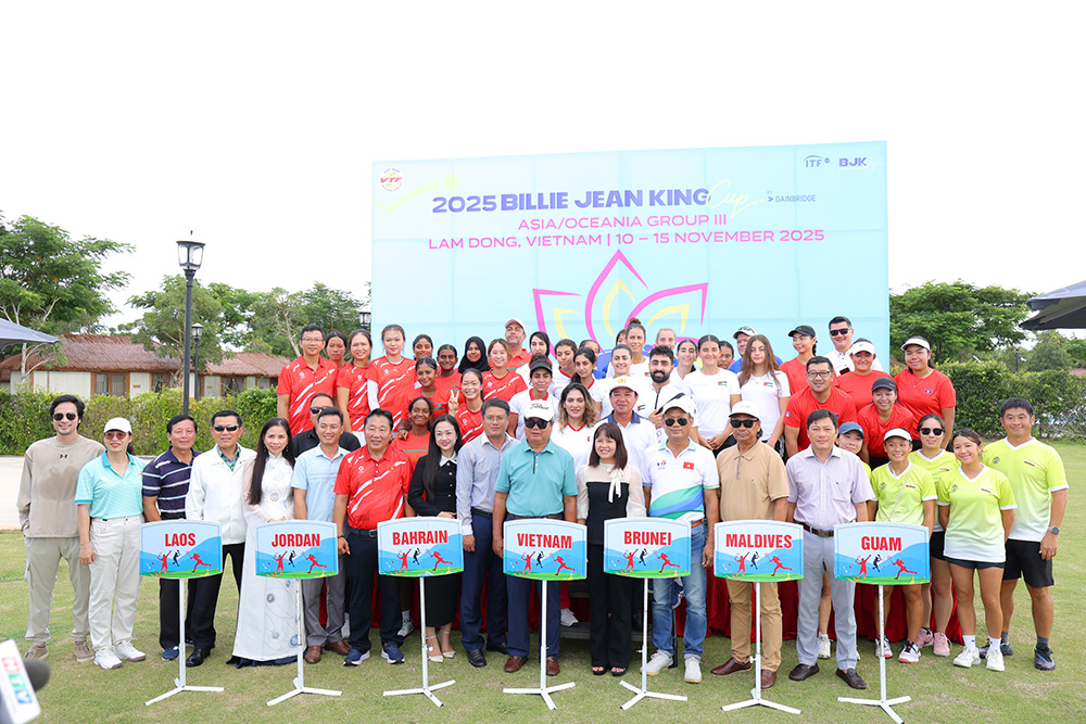 Việt Nam khai mạc Giải Quần vợt quốc tế Billie Jean King Cup Nh&oacute;m III: Cơ hội thăng hạng v&agrave; tuy&ecirc;n bố vị thế mới&nbsp;