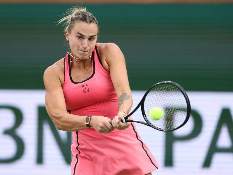 Aryna Sabalenka vào chung kết quần vợt Indian Wells: Bản lĩnh của "cỗ máy" giao bóng