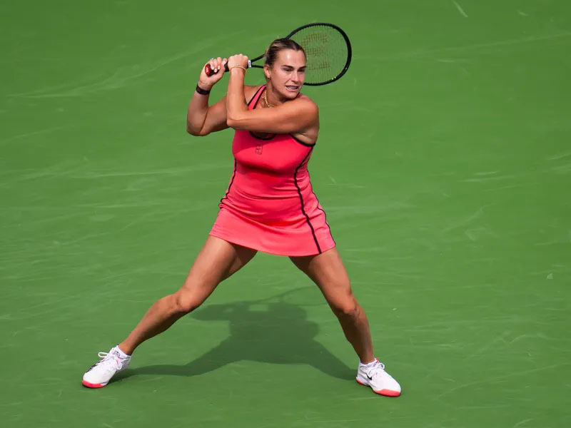 Tranh cãi "VAR" tại quần vợt Indian Wells: Sabalenka chỉ trích cách Medvedev dùng luật