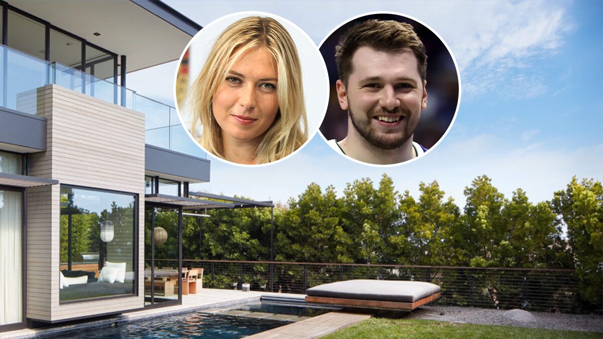 Sao bóng rổ NBA Luka Doncic mua biệt thự trị giá 25 triệu đô la của người đẹp quần vợt Maria Sharapova