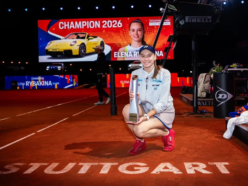 Elena Rybakina đăng quang tại quần vợt Stuttgart 2026: Đẳng cấp "đọc vị" trận đấu và khẳng định giá trị thương hiệu