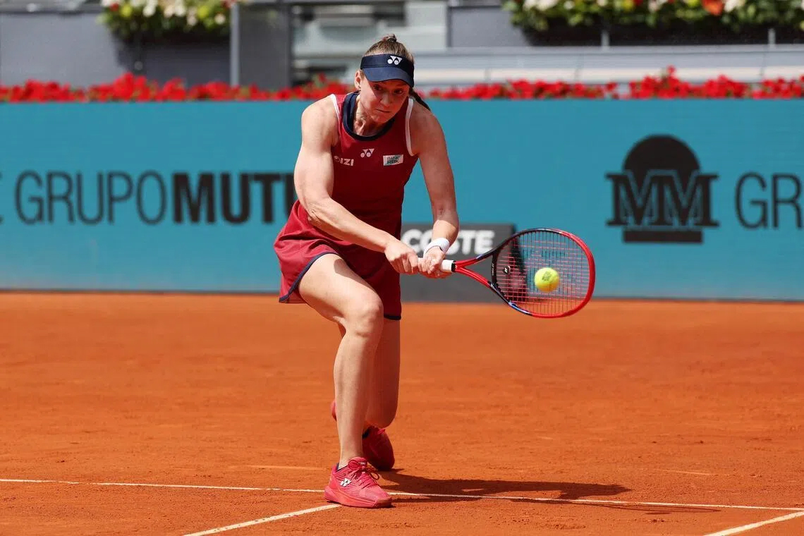Quần vợt Madrid Open 2026: Elena Rybakina "vượt khó" trước Ruse và bài toán duy trì sức mạnh thương hiệu