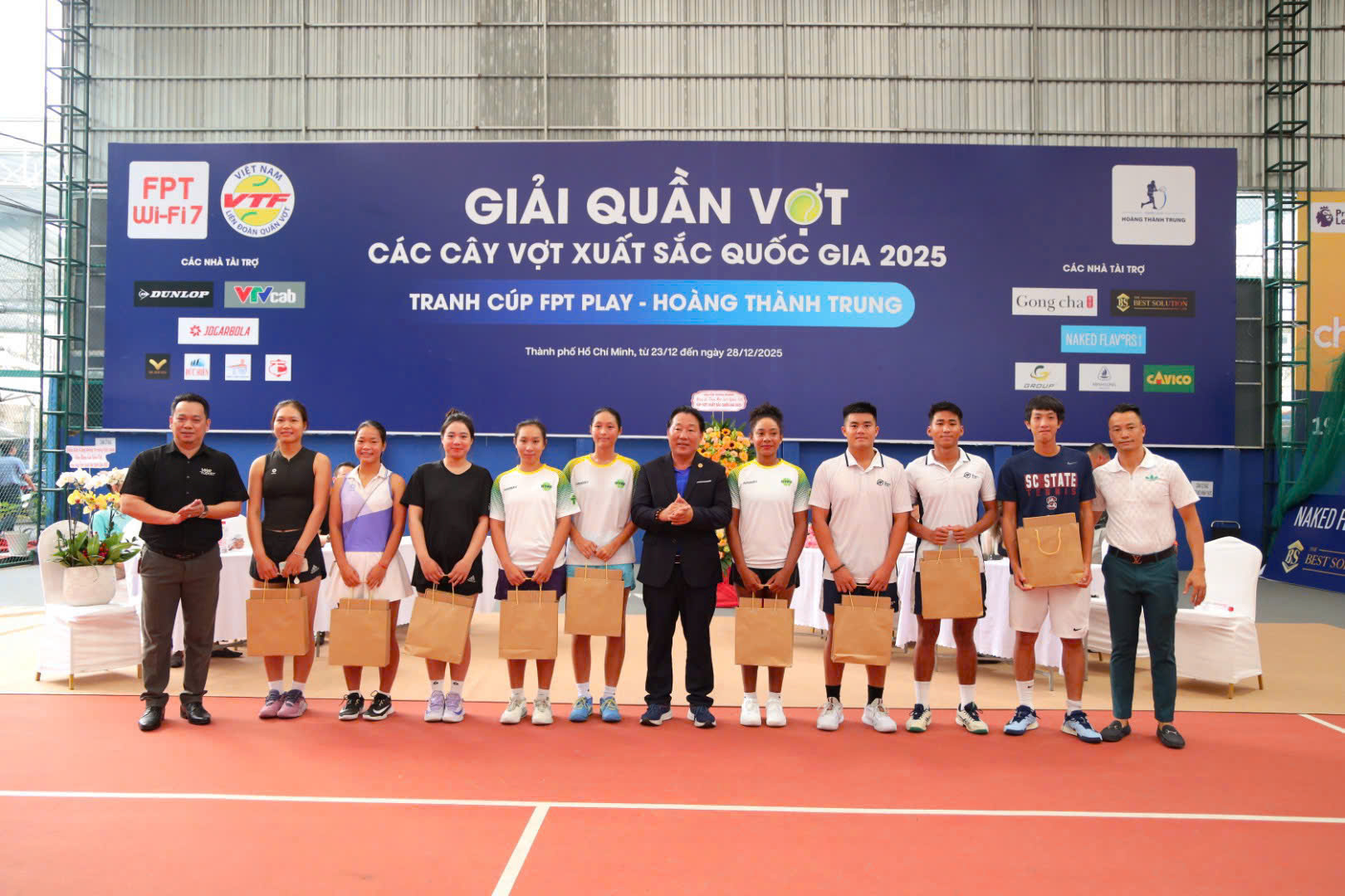 16 tay vợt hàng đầu Việt Nam tranh tài Giải Quần vợt các Cây vợt xuất sắc quốc gia 2025