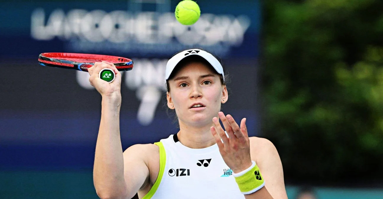 Rybakina k&eacute;o d&agrave;i mạch chiến thắng đến tứ kết quần vợt Miami Open: B&agrave;i học đắt gi&aacute; cho tham vọng của Jessica Pegula