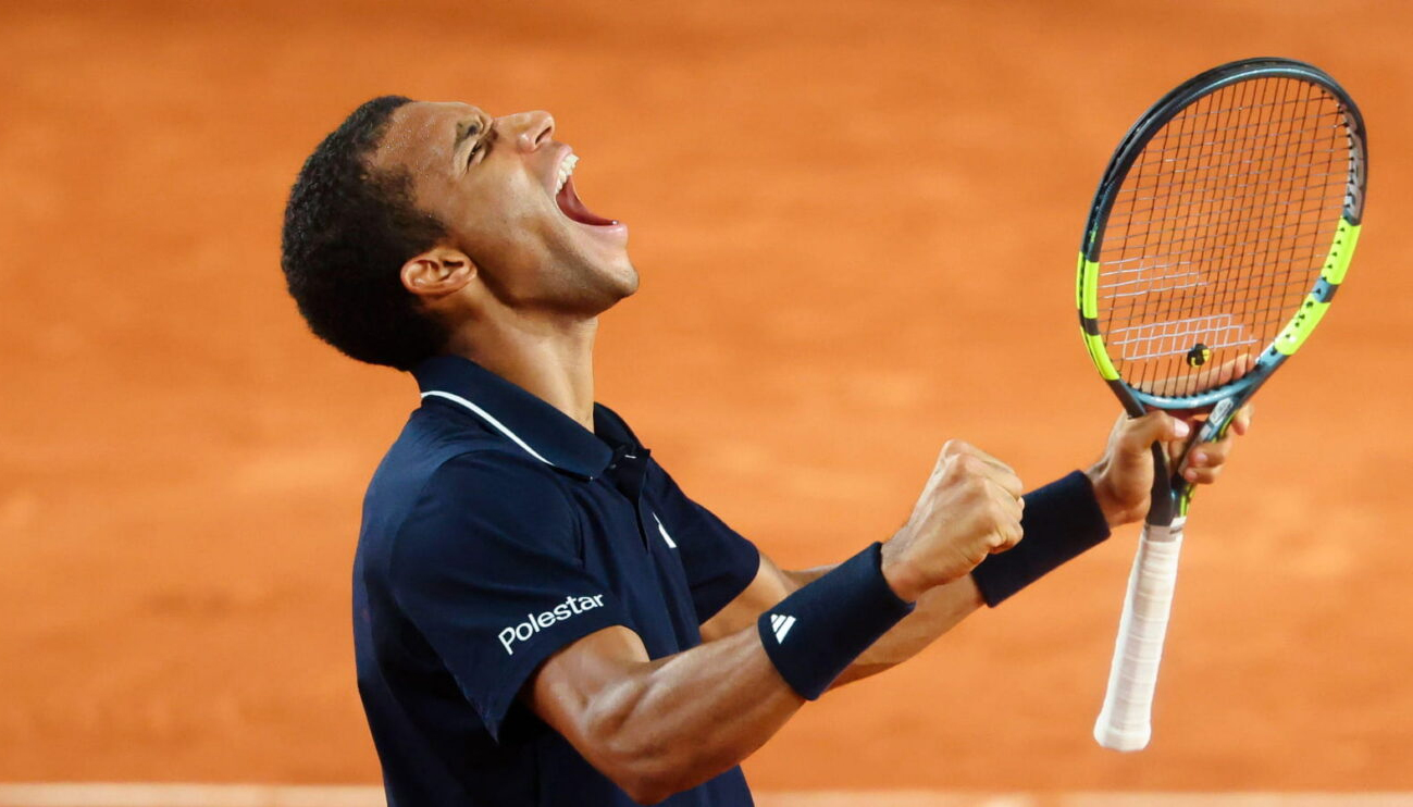 Ngược dòng sau hơn 4 giờ thi đấu, Felix Auger-Aliassime tiến vào vòng 2 quần vợt Roland Garros