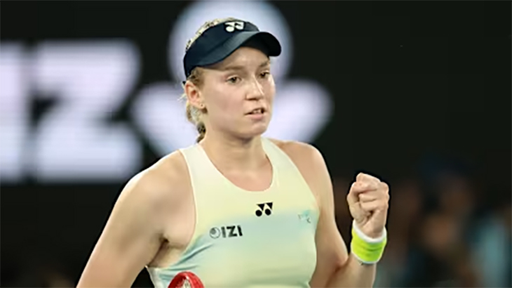 Đánh bại Jessica Pegula, Elena Rybakina quyết tâm đòi nợ Sabalenka ở chung kết quần vợt Úc mở rộng