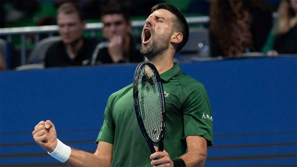 Djokovic biến Sinner thành cựu vương để thắp sáng hy vọng giành Grand Slam quần vợt thứ 25 tại Úc mở rộng