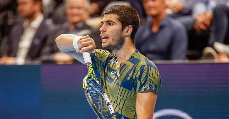 Kết quả tennis mới nhất 31/10: Carlos Alcaraz chưa cầm chắc ngôi số 1 thế giới cuối năm