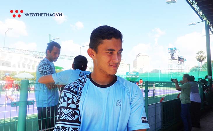 Tay vợt mang 1/4 dòng máu Việt dự Davis Cup khen con gái Việt Nam xinh nhưng không định lấy làm vợ