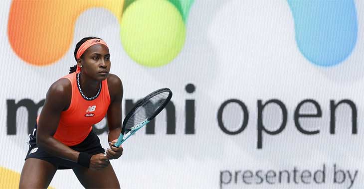 Kết quả tennis mới nhất 24/3: "Thần đồng" Mỹ Coco Gauff ủng hộ gợi ý cho khán giả được ồn ào