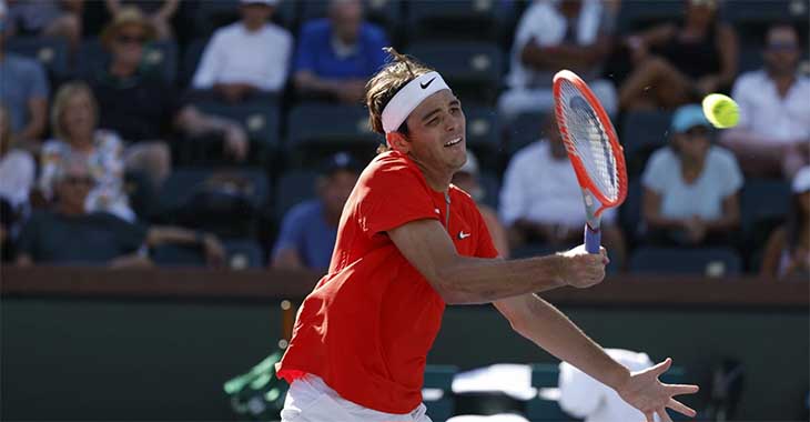 Chướng ngại trên mặt sân quần vợt đất nện Roland Garros 2026 của hạt giống số 8 thế giới Taylor Fritz